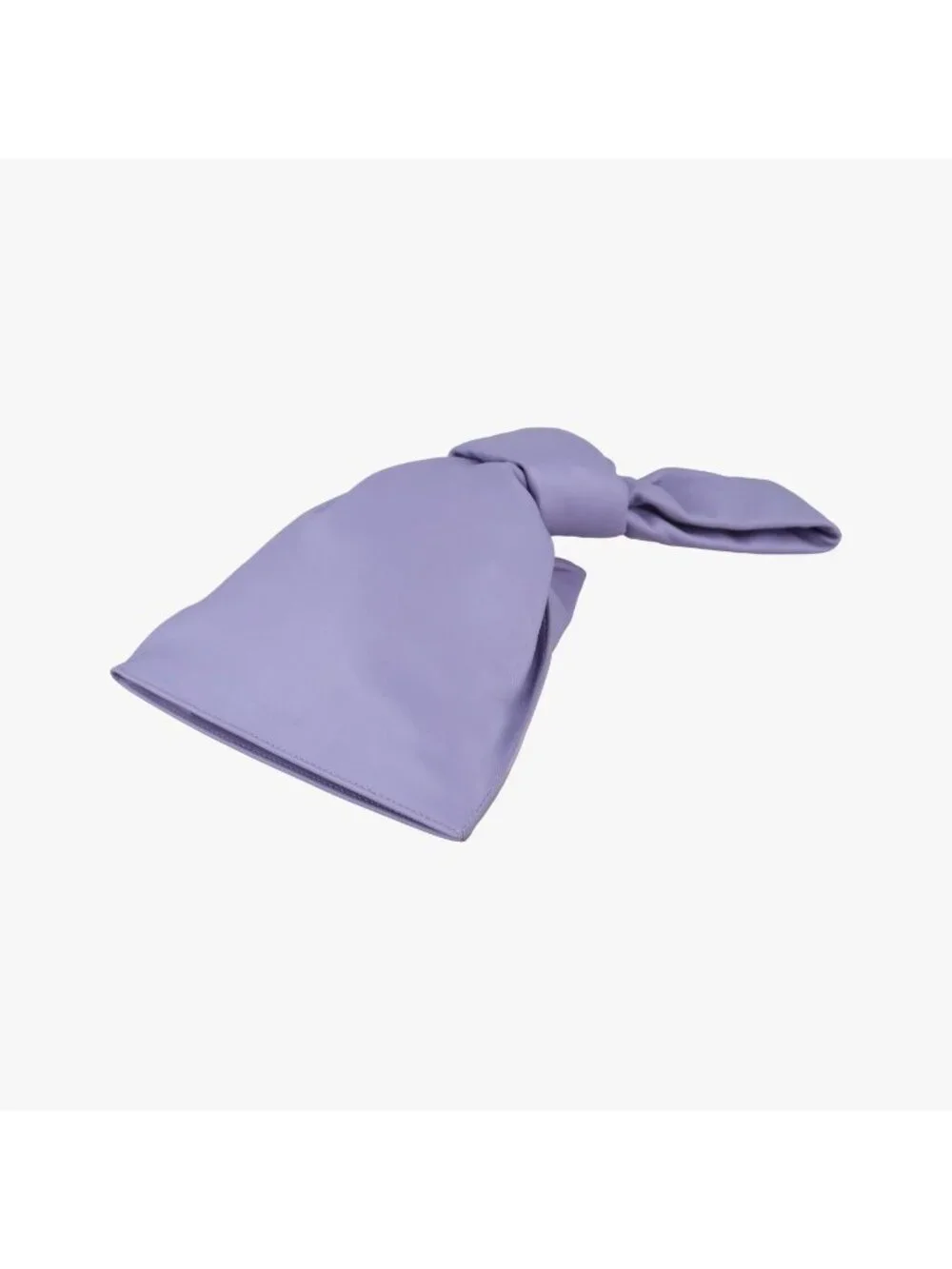Bottega Veneta the Twist Purple Lambskin Clutch